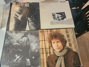 LOT of 5 vinyl lps Dylan, Stones, Fleetwood Mac, The Who please read - Picture 1 of 5