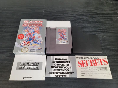 Blades of Steel para Nintendo NES Completo En Caja CIB Como Nuevo Foto 1 de 4