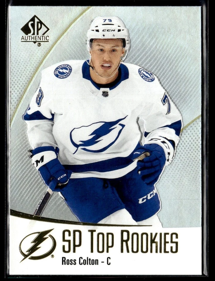 2021-22 Sp Authentic Top rookies Ross Colton #TR-24 - Image 1 of 2