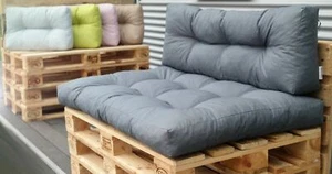 Palettenkissen Set Palettensofa Palettenpolster Sitzkissen oder Rückenkissen ... - Afbeelding 1 van 9