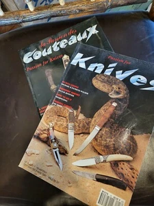 (2)Passion for Knives - Vol 1 no 3 in English Oct/Dec 1991/Vol 1 No 1 March/May - Picture 1 of 6