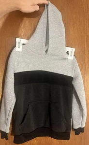 Boys 6 Street Rules Black And Grey Hoodie - Picture 1 of 8