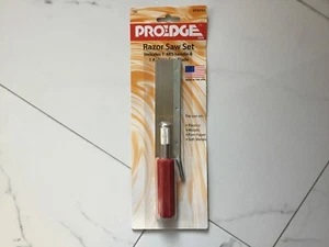 PRO EDGE HOBBY RAZOR SAW SET 46 TEETH PER INCH PREMIER QUALITY TOOL 55350 F/S - Picture 1 of 4