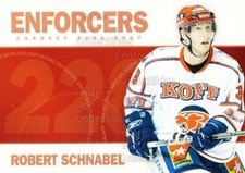 2006-07 Finnish Cardset Enforcers #4 Robert Schnabel