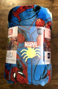 NUEVO HOMBRE ARAÑA - HÉROE CÓMIC DE MARVEL - KOHLS EL GRANDE - MANTA DE PELUCHE 5X6 PIES - Imagen 1 de 4