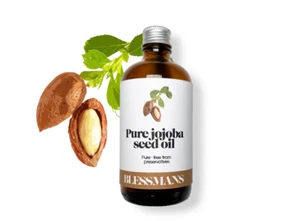 Jojoba Oil Golden Organic 100% Pure Cold Pressed - Moisturise skin & hair - Picture 1 of 7