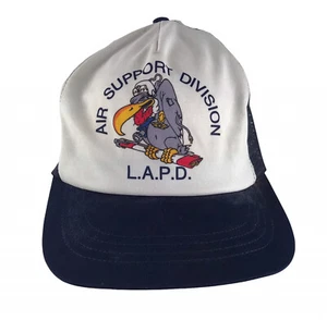 LAPD Los Angeles Police SnapBack Hat Air Support Division Vintage Obsolete U25 - Bild 1 von 3