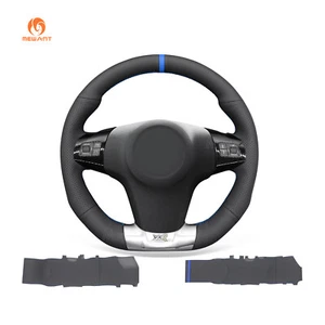 MEWANT DIY funda de volante de cuero sintético negro para Opel Corsa OPC 2008-2014 - Imagen 1 de 9