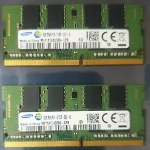 Samsung PC4-17000 PC4 2133P 16GB 2X8GB DDR4 2RX8 2133MHz 260pin Laptop Memory - Picture 1 of 1