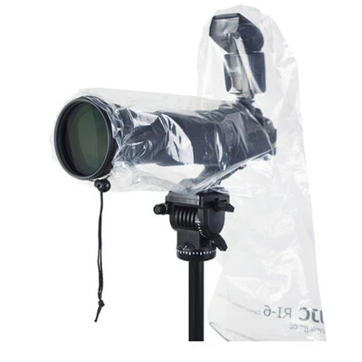 Capa de chuva JJC RI-6 para CANON SLR 70D 80D 7D 6D 5DIII T7I D5600 D7200 D810  - Imagem 1 de 4