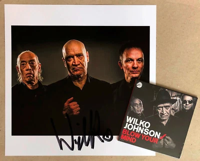 WILKO JOHNSON * BLOW YOUR MIND * 12 TRK CD w/ SIGNED 12" PRINT * BN&M!  Foto 1 de 4