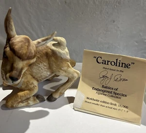 CAROLINE Baby Antelope Robert Brown's Babies of Endangered Species Figurine 1984 - Picture 1 of 6