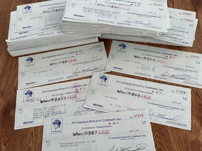 Pittsburgh Pirates 1978: cheque de cuenta de gastos firmado Foto 1 de 3