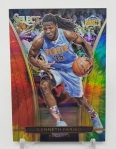 2015-16 Panini Select KENNETH FARIED Tie Dye Prizm /25 Denver Nuggets SSP #213
