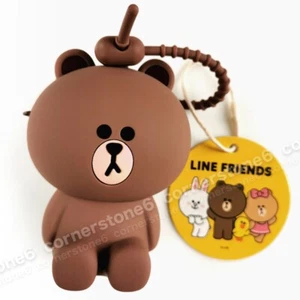 ~ Line Friends - BROWN - silicone Doll - zipper coins case * - Picture 1 of 5