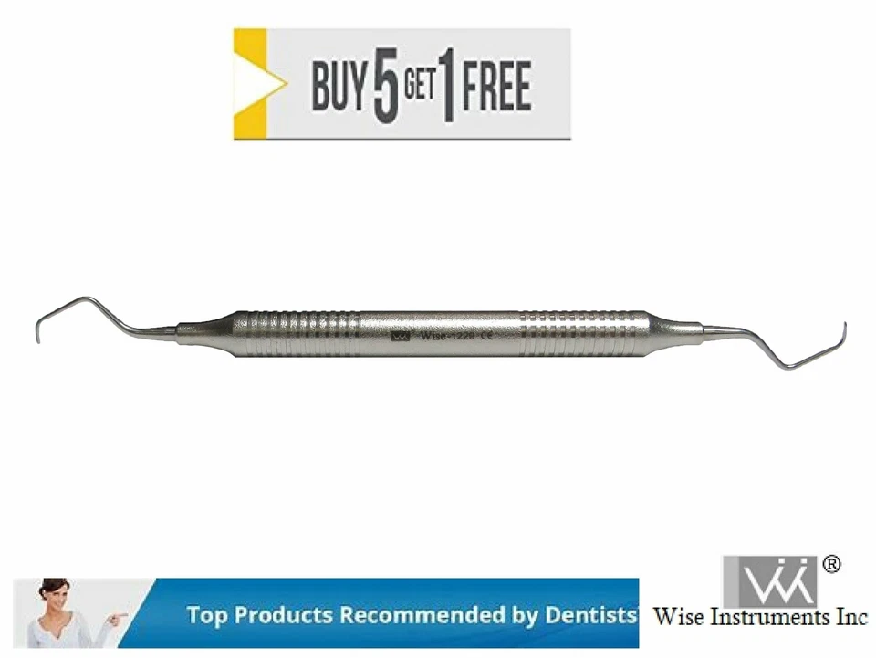 Escalador y cureta dental Gracey Curette 9/10 de Wise instruments  Foto 1 de 1