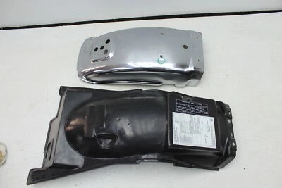 1983 KAWASAKI KZ750 LTD SHAFT (#417) REAR BACK FENDER MUD GUARD INNER FENDER - Image 1 of 4