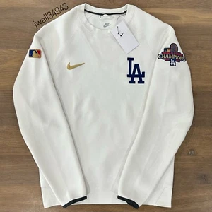 Los Angeles Dodgers Nike 2025 Gold Collection Tech Fleece Pullover Sweatshirt - Bild 1 von 8