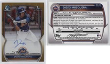 2023 Bowman Chrome Prospect Auto Gold Refractor /50 Diego Mosquera #CPA-DM Auto