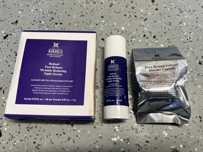 Kiehl's Retinol Fast-Release Wrinkle Reducing Night Serum 0.94oz - NEW in Box - Image 1 of 4