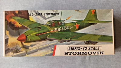 KIT Aeromodello STORMOVIK - AIRFIX-72 #293 - anni '60 - VINTAGE - Immagine 1 di 4