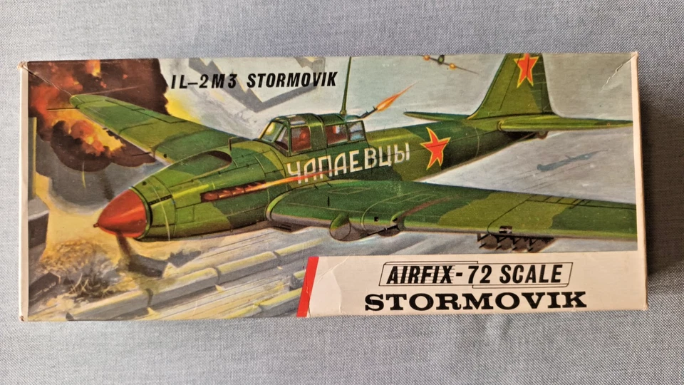 KIT Aeromodello STORMOVIK - AIRFIX-72 #293 - anni '60 - VINTAGE - Immagine 1 di 4