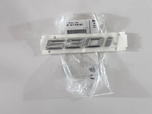 OEM l 2017 - 2023 BMW 530i Rear Emblem Badge Logo Chrome Letters 51147418521 - Bild 1 von 1
