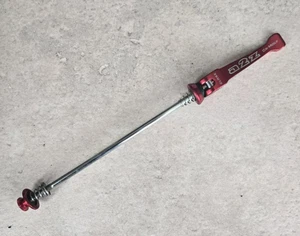 A2Z Titanium Quick Release MTB Skewer Rear Red Q/R - Picture 1 of 2