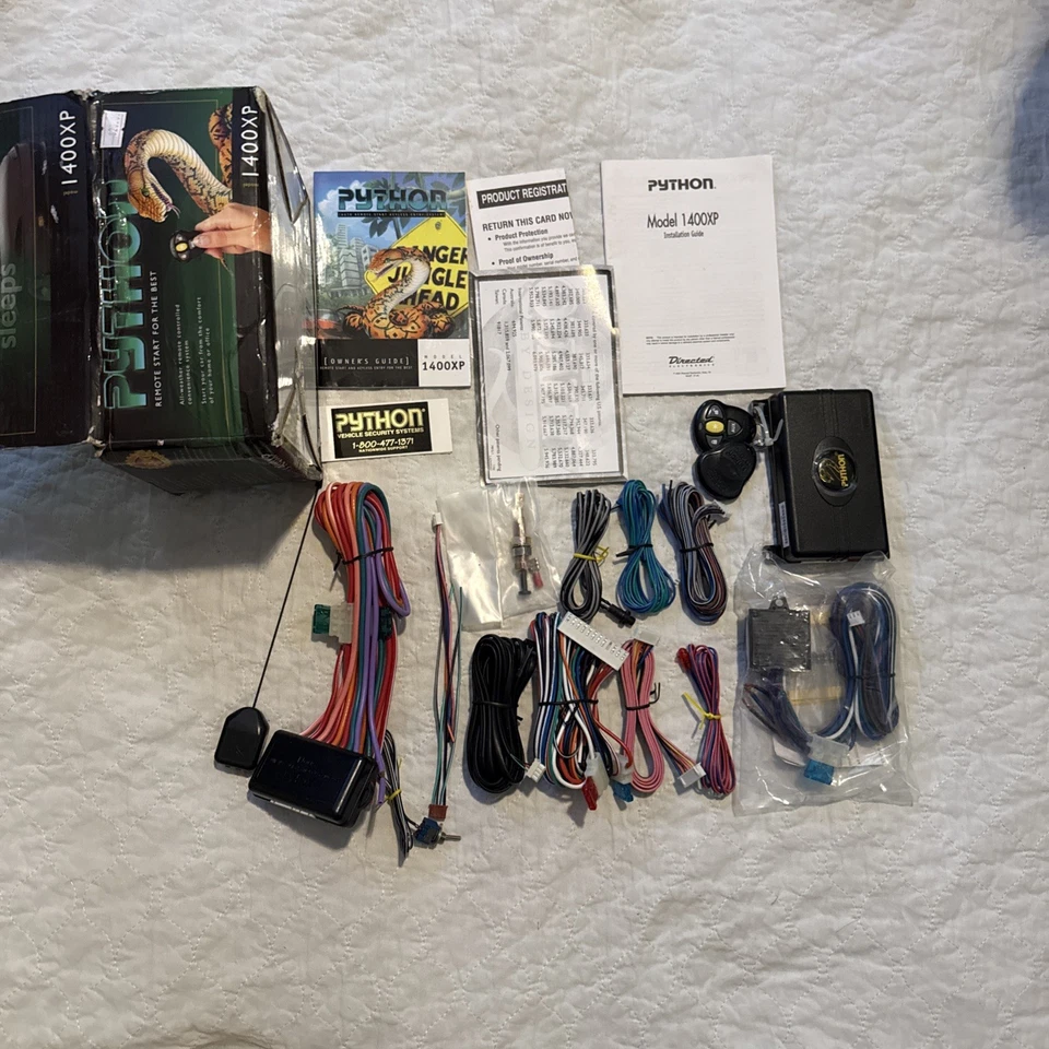NEW Python Model 1400 XP Remote Car Starter P/N562PC w/ 451M Module & 2 Remotes - Image 1 of 1