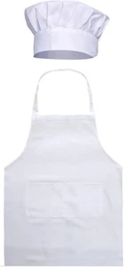 Kochschürze Mütze Set verstellbar mit Metzger Bäcker Kostüm für Herren... - Bild 1 von 2