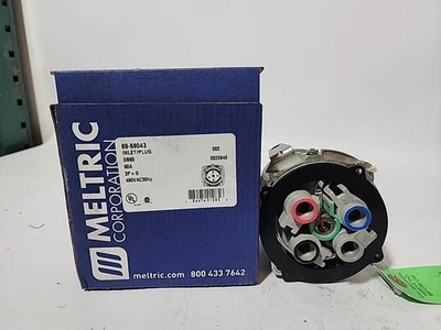 MELTRIC 89-68043, INLET/PLUG DB60 60A 3P+G 480VAC 30HP - Image 1 of 4
