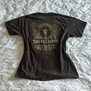 Unisex Cabela’s Brown Shovel Horn Cotton Tee Size Extra Large Casual Field Duty - Picture 1 of 7