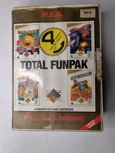 Nintendo NES Game- Total Fun Pack + Booklet Pac Man Side Winder Duck Maze Othel - Picture 1 of 4