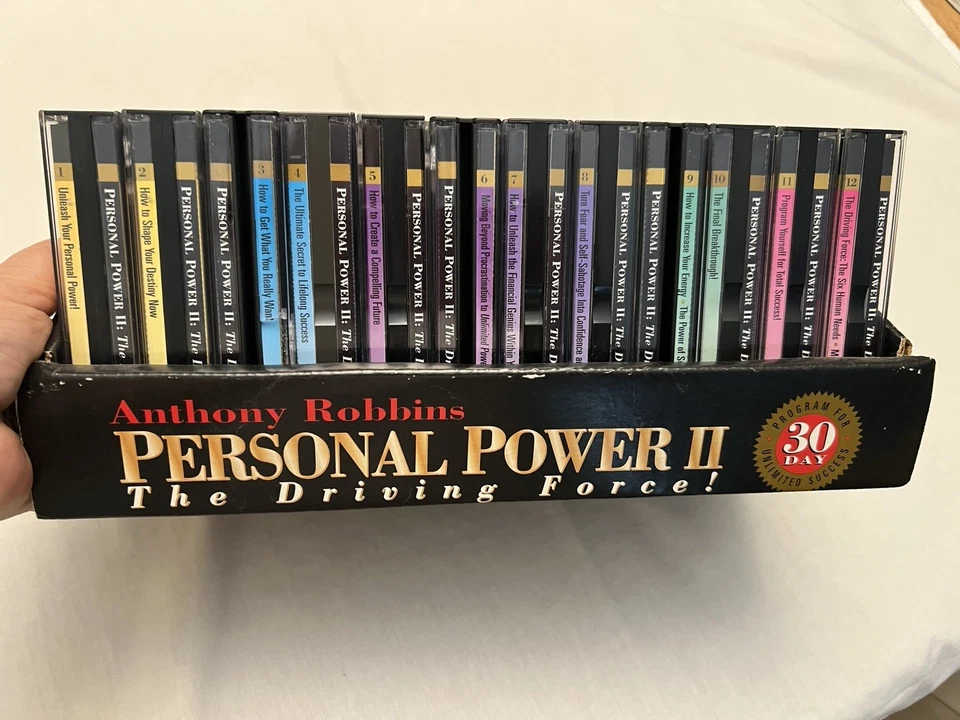 Anthony Robbins Personal Power II - Juego de 25 discos (audio) Foto 1 de 1