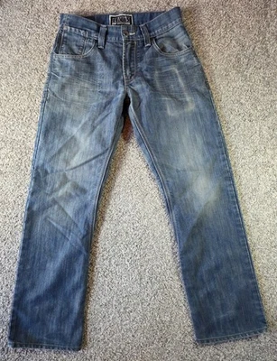 Levi's 514 Men's 30x30 Slim Straight Dark Wash Flap pocket Denim Jeans Utility  - Image 1 of 4