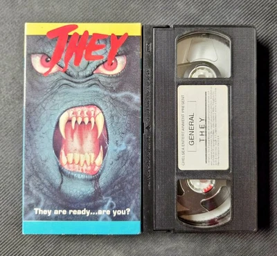 THEY VHS 1985 R Chelsea Entertainment Present GENERAL Release Screener Horror GD - Image 1 of 4