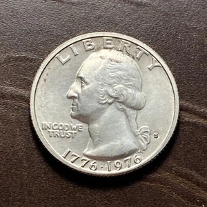 1976 S 40% Silver Washington Quarter #471 - Picture 1 of 2