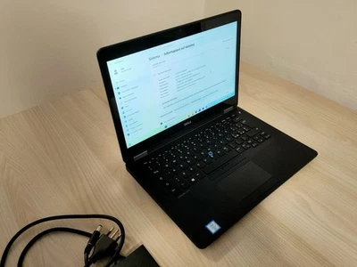 Notebook Pc DELL E7470 Intel Core i5 TOUCHSCREEN 256 ssd M2 RAM 8GB WIN 11 PRO  - Immagine 1 di 4