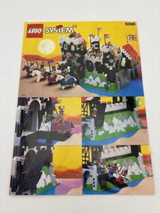 LEGO ® instrucciones de construcción sistema 6086 caballero castillo instrucción sin perforar 178 - Imagen 1 de 2