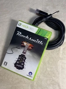 Rocksmith Real Tone Cable Included Xbox 360 Microsoft Video Game Software Japan - Picture 1 of 4