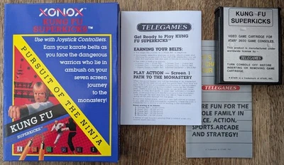 Kung Fu Superkicks - Atari 2600 VCS - Boxed & Complete! - Image 1 of 2