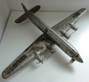 Vintage 1950's Marx Pan Am Airways Pressed Steel Airplane PAA NC6519C 28" Plane - Picture 1 of 10