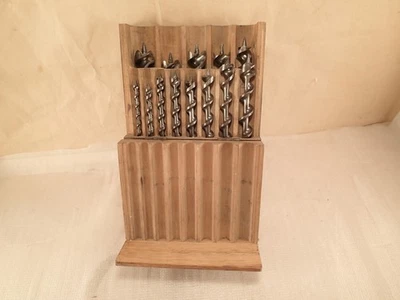 Juego de 13 brocas de barrena SNELL SOLID CORE de colección en caja abatible Foto 1 de 4