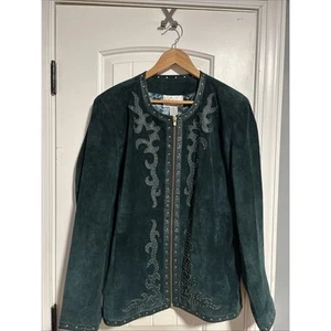 linea by louis dell'olio suede jacket XL - Picture 1 of 3