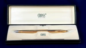 CROSS CLASSIC CENTURY 18K GOLD FILLED BALLPOINT PEN  #2802 -MADE IN THE USA- - Picture 1 of 6