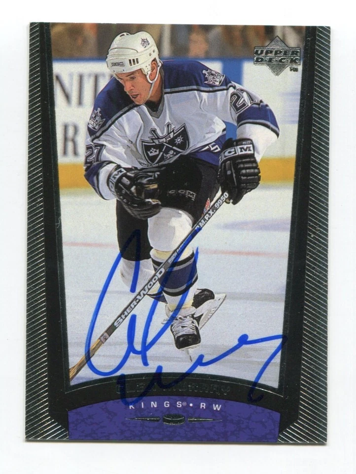1999 Upper Deck Glen Murray Signed Card Hockey NHL Autograph AUTO #284 Kings - Image 1 of 2