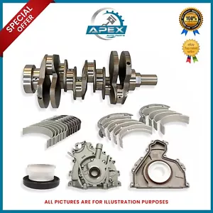LAND ROVER JAGUAR TDV6 306DT CRANKSHAFT WITH ENGINE REBUILDKIT 3.0L DIESEL NEW - Picture 1 of 4