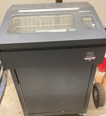 Printronix Dot Matrix Printer P8P05 with Cabinet, Model LMPPLS - Image 1 of 2