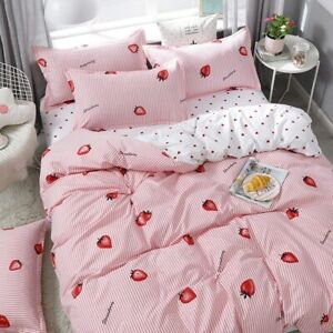 Cute Bedding Girls Duvet Cover Sets Quilt Cover Bed Sheet King Queen Size TI51#