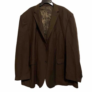 Giorgio Fiorelli Herren Braun Blazer Herren Größe 60 Klassisch Büro Geschäftsmann - Bild 1 von 16